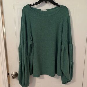 BUCKETLIST Teal Sweatshirt